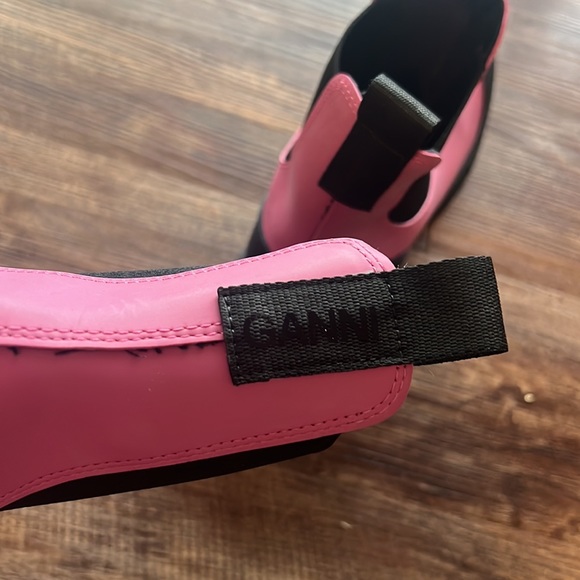 Ganni | Platform Round Toe Rubber Sole Casual Style Street Style size 39 - Picture 3 of 8